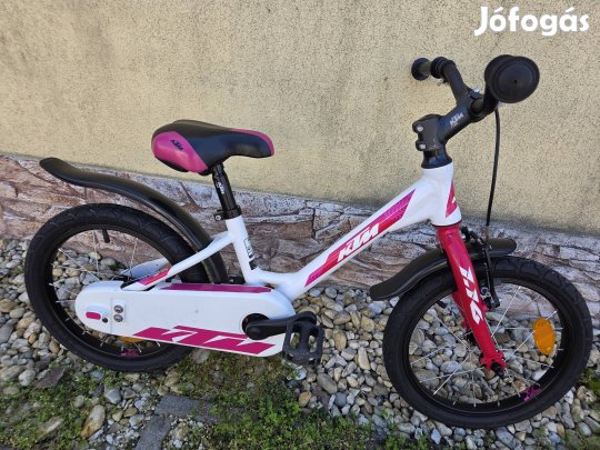 Eladó gyönyörű Ktm 14-16 os kislány kerékpár! 