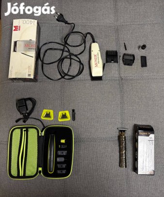 Eladó hajvágó gépek (Oneblade, Moser, Vintage)