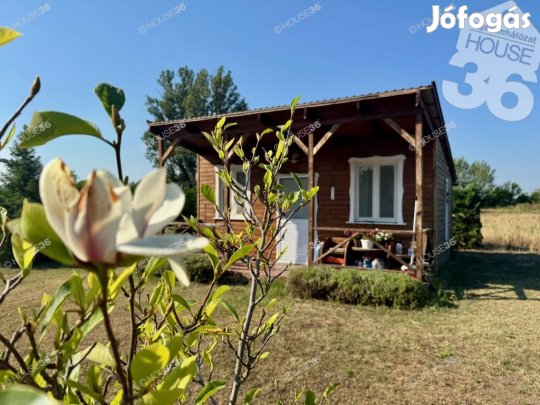Eladó hangulatos kis lakóház nagy területen zöldövezetben!