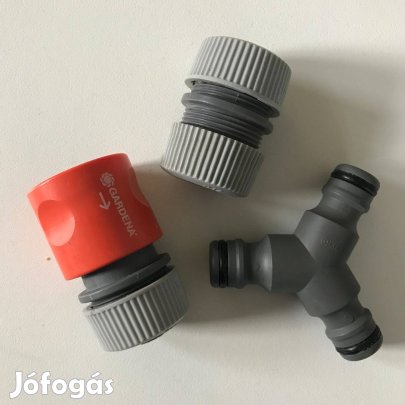 Eladó három Gardena kerti tömlő csatlakozó