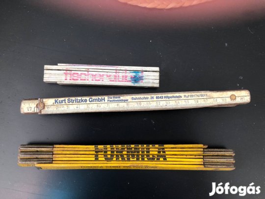 Eladó három darab mérőléc