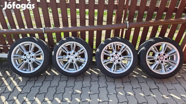 Eladó használt 17 colos BMW gyári alufelni (Z4) Pirelli nyári gumival