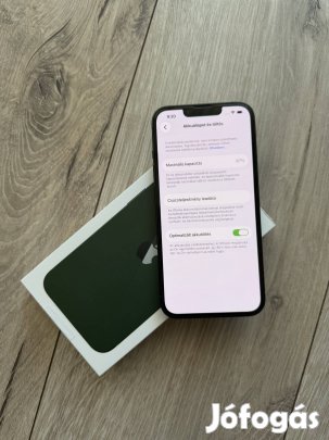 Eladó használt Apple iphone 13 Green, 128Gb