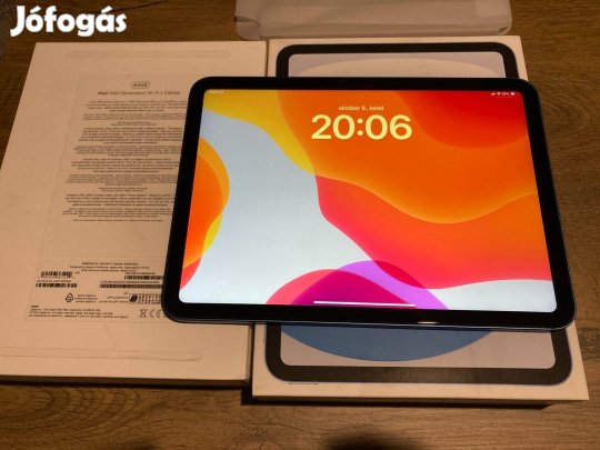 Eladó használt Ipad (10th generation) Wifi+Cellular 64GB BLUE