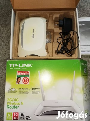 Eladó használt TP-Link TL-MR3420 router