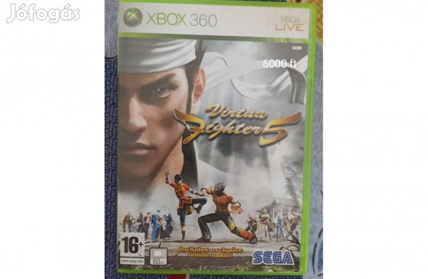 Eladó használt Vitrua Fighter 5 Xbox 360 játék