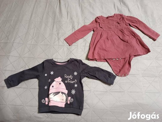 Eladó használt babaruha, 2 db 74-es