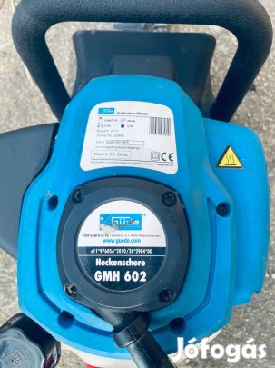 Eladó használt benzines Güde sövényvágó