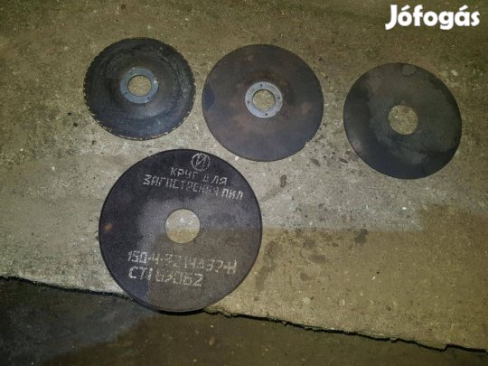 Eladó használt csiszoló korongok csiszolókorongok