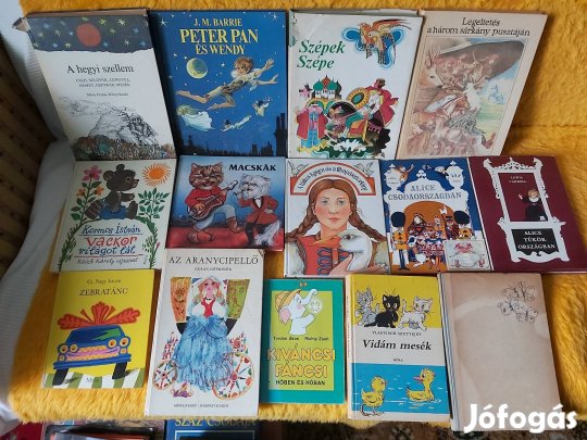 Eladó használt,de jó állapotban lévő mese könyvek