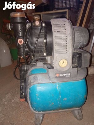 Eladó használt jó állapotú Gardéna házi vízmű Győrben azonnal vihető!