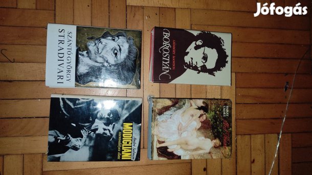 Eladó használt könyvek 4 db egyben