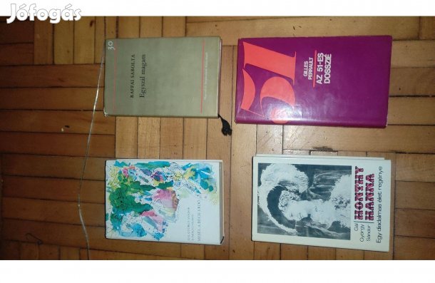 Eladó használt könyvek 4 db egyben