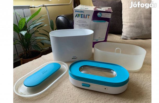 Eladó hiánytalan, vízkőmentes, szép állapotú Philips Avent sterilizáló