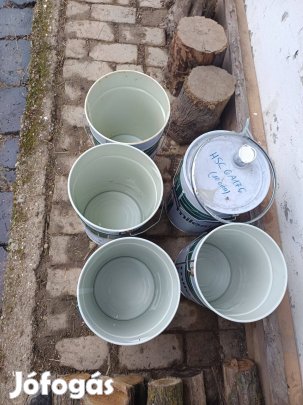 Eladó hordó fém vödör 25 30 Liter