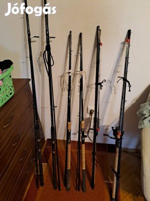 Eladó horgászbotok, orsók