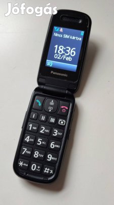 Eladó időseknek használt Panasonic kihajtható mobiltelefon!