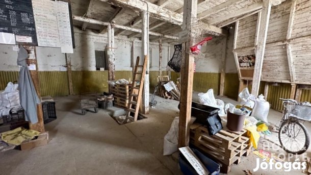 Eladó ipari épület nagy telken Bordány közepén