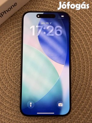 Eladó iphone 15 pro 256 GB black titanium