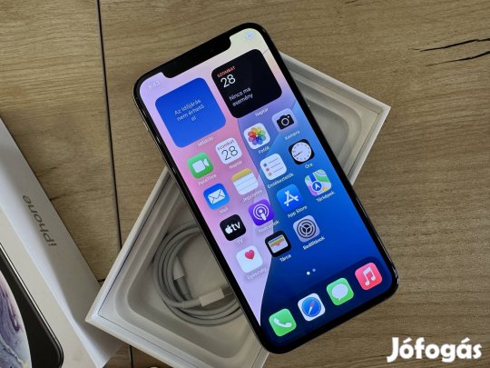 Eladó iphone Xs (Silver, 64GB, Független, 79%, No Faceid)