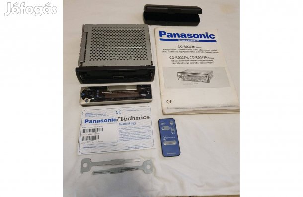 Eladó jó állapotú Panasonic CQ-RD323N kazettás autórádió