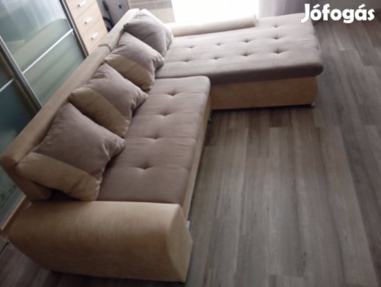 Eladó jó állapotú ágyazható sarokülő!