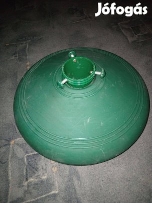 Eladó karácsonyfa talp műanyag zöld színű