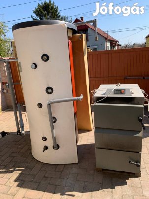 Eladó kazán puffer tartállyal