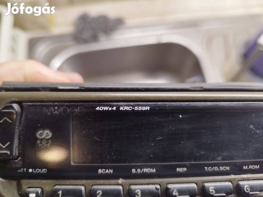 Eladó kenwood autós magno deck cd tár vezérlős