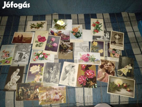 Eladó képeslapok vegyesen 179 db + Album
