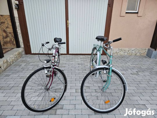 Eladó kerékpár 2db használt régebbi tipusuak