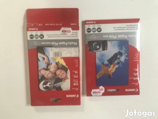 Eladó két csomag bontatlan fotópapír