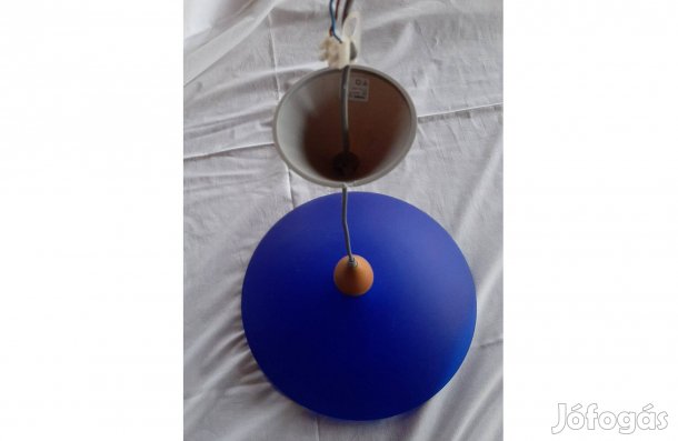 Eladó két db kék búrás mennyezeti lámpa