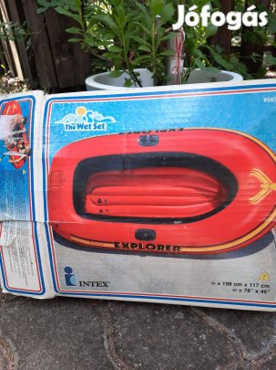 Eladó két személyes felfújható evezős gumi csónak!
