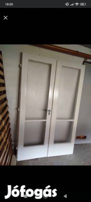 Eladó kétszárnyú ajtó