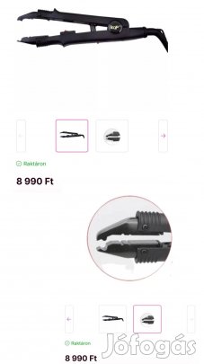 Eladó kétszer használt hőillesztő gép 