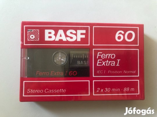 Eladó kettő darab bontatlan kazetta