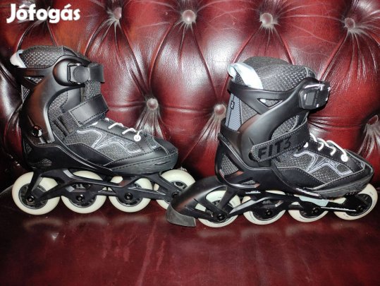 Eladó keveset használt Decathlon Fit3 gyerek görkorcsolya, 29-32