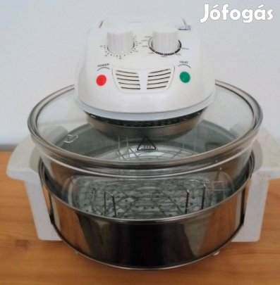 Eladó keveset használt halogén légkeveréses sütő