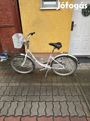 Eladó keveset használt női városi kellys haggis kerékpár