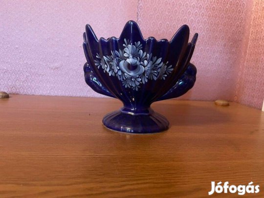 Eladó kézzel festett porcelán gyümölcsös tál