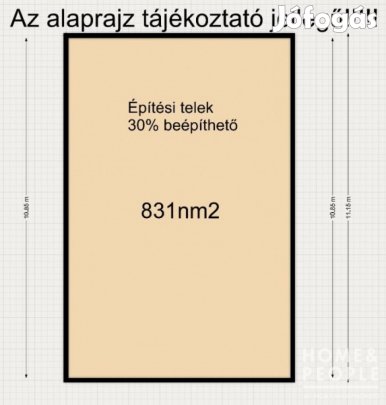 Eladó kíváló építési telek!!! - Klárafalva