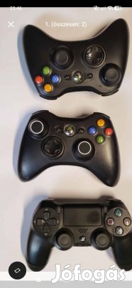 Eladó kontrollerek.