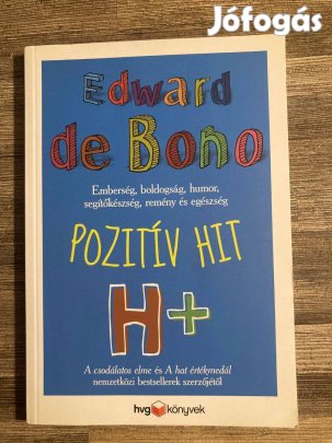 Eladó könyv: Edward de Bono: Pozitív hit - HVG könyvek