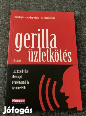 Eladó könyv: Gerilla üzletkötés
