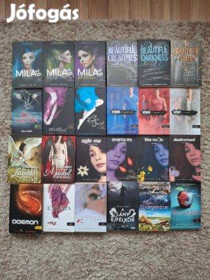 Eladó könyvek - Fantasy, Ifjúsági, Vörös pöttyös)