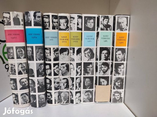 Eladó könyvsorozat: Szép versek