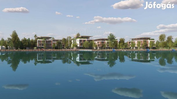 Eladó közvetlen vízparti prémium lakások Balatonszemesen!