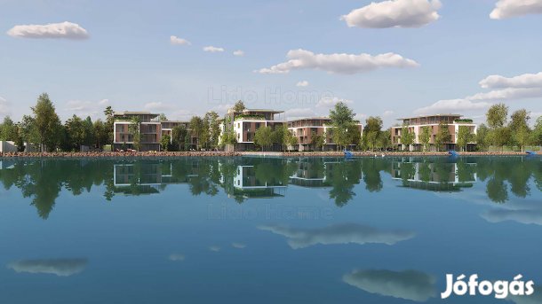 Eladó közvetlen vízparti prémium lakások Balatonszemesen!