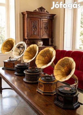 Eladó különleges gramofon gyűjtemény - igazi ritkaságok